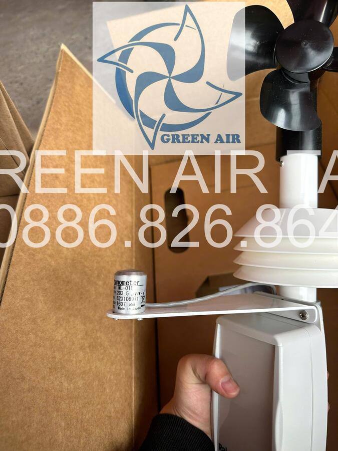 PVMet 200 RainWise - Trạm thời tiết quan trắc năng lượng mặt trời tích hợp cảm biến đo gió