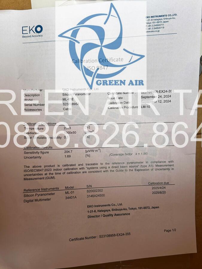 PVMet 200 RainWise - Trạm thời tiết quan trắc năng lượng mặt trời tích hợp cảm biến đo gió